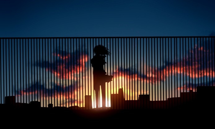 art-sunset-sky-clouds-city-girl-anime-694x417.jpg